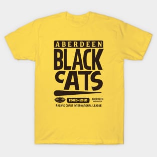 Defunct Aberdeen Black Cats baseball team 1903 T-Shirt